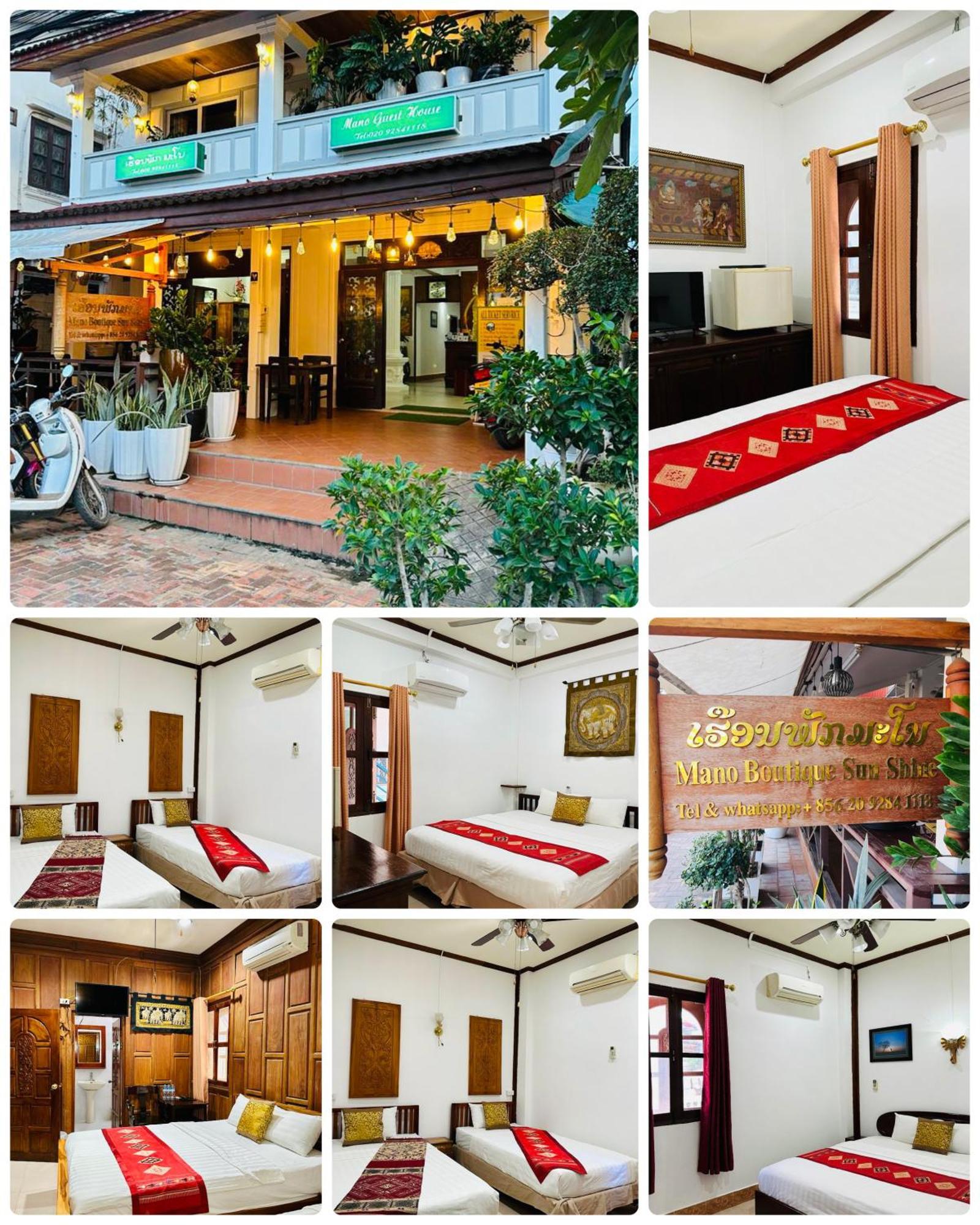 Hotel Mano Boutique Sun Shine Luang Prabang Exterior foto